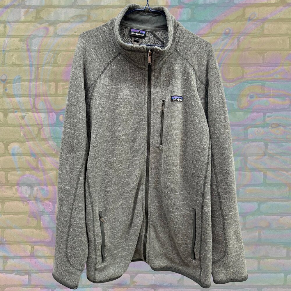 Patagonia Men's Better Sweater Fleece Jacket, Heathered Gray